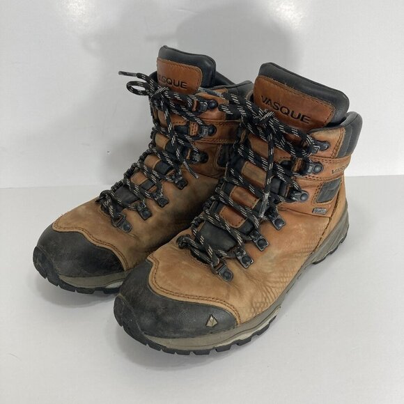 Vasque 7145 St. Elias FG GTX Hiking Boots Women's 9 Brown Waterproof Lace Up - Picture 1 of 12